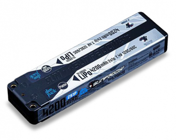 Li-Po Battery 2S 7,4V 4200mAh 120C Slim Stick Platin in der Gruppe Hersteller / S / Sunpadow / Sunpadow Batterier bei Minicars Hobby Distribution AB (SWJA0006)