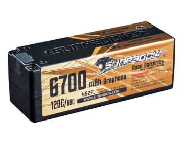 Li-Po Battery 4S 14,8V 6700mAh 120C Gold in the group Brands / S / Sunpadow / Sunpadow Batterier at Minicars Hobby Distribution AB (SWJA0008)