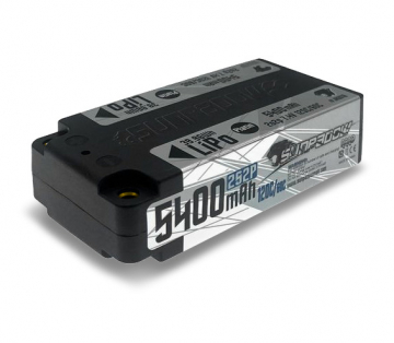 Li-Po Battery 2S 7,4V 5400mAh 120C Shorty Platin in the group Brands / S / Sunpadow / Sunpadow Batterier at Minicars Hobby Distribution AB (SWJA0018)