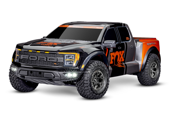 Ford F-150 Raptor-R VXL-4s Ultimate 4WD 1/10 RTR TQi LED Fox1 Svart