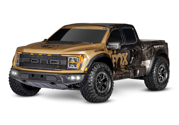 Ford F-150 Raptor-R VXL-4s Ultimate 4WD 1/10 RTR TQi LED Fox SE Guld
