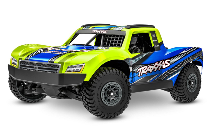 Mini Slash 4x4 RTR TQ BL-2s Yellow - USB-C Charger / 2s LiPo