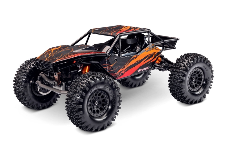 TXC-4M 1/18 Extreme Crawler Orange RTR - 3S LiPo/USB Laddare