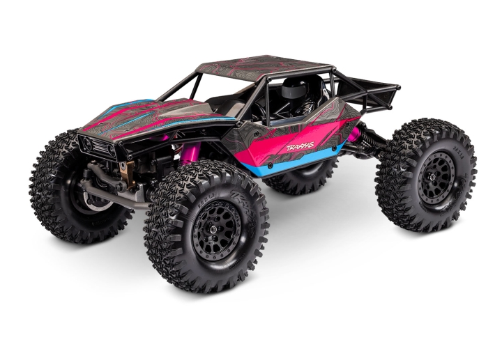 TXC-4M 1/18 Extreme Crawler Rosa RTR - 3S LiPo/USB Laddare