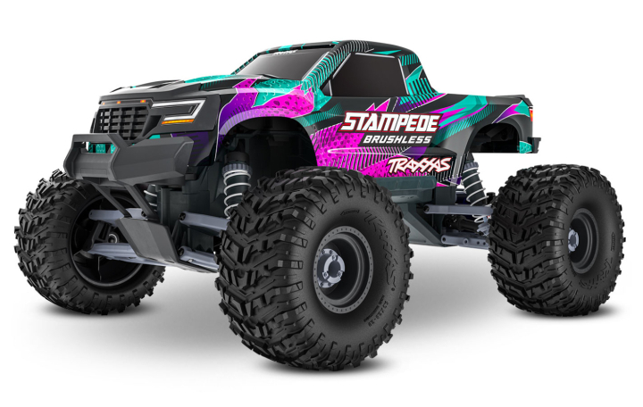 Rustler 2WD 1/10 HD VX3 BL 3S RTR Pink