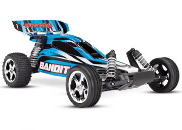 Bandit 2WD 1/10 RTR TQ Blue - With battery/charger in the group Brands / T / Traxxas / Models at Minicars Hobby Distribution AB (TRX24054-1-BLU)