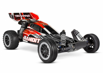 Bandit 2WD 1/10 RTR TQ Red - with USB-C charger/7cell NiMH 3000mAh* in the group Brands / T / Traxxas / Models at Minicars Hobby Distribution AB (TRX24054-8-RED)