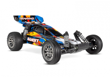 Bandit VXL 2WD 1/10 RTR TQi TSM Bl 272R - Utan Batt/Ladd*Utgtt i gruppen Fabrikat / T / Traxxas / Modeller hos Minicars Hobby Distribution AB (TRX24076-74-BLU)