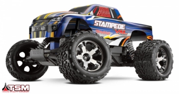 Stampede VXL 2WD 1/10 RTR TQi TSM* UTGTT i gruppen Fabrikat / T / Traxxas / Modeller hos Minicars Hobby Distribution AB (TRX36076-3)