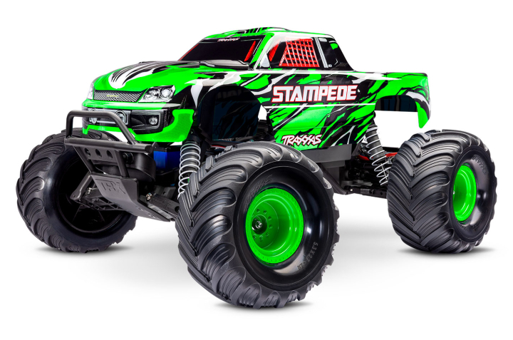 Stampede 2WD 1/10 RTR TQ EHD GrönX USB-C - Med Batteri/Laddare