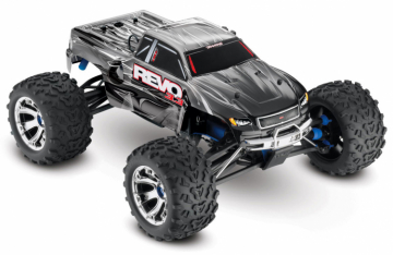 Revo 3.3 4WD Nitro TQi TSM, Telemetri Silver i gruppen Fabrikat / T / Traxxas / Modeller hos Minicars Hobby Distribution AB (TRX53097-3-SLV)