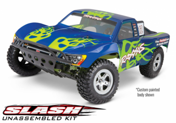 Slash 2WD 1/10 Kit with Electronics w/o Batt/Charger in the group Brands / T / Traxxas / Models at Minicars Hobby Distribution AB (TRX58014-4)