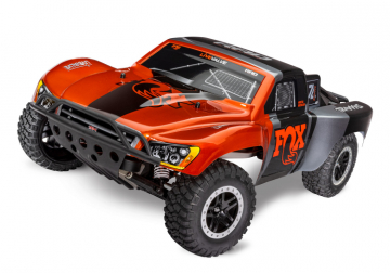 Slash VXL 2WD 1 /10 RTR TQi TSM Fox 272R - utan Batt & Laddare i gruppen Fabrikat / T / Traxxas / Modeller hos Minicars Hobby Distribution AB (TRX58076-74-FOX)