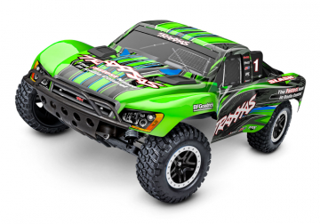 Slash 2WD 1/10 RTR TQ Green BL-2S in the group Brands / T / Traxxas / Models at Minicars Hobby Distribution AB (TRX58134-4-GRN)