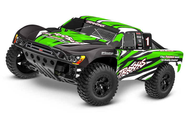 Slash 2WD 1/10 RTR TQ Grön-X EHD Clipless USB - Med Batteri/Laddare