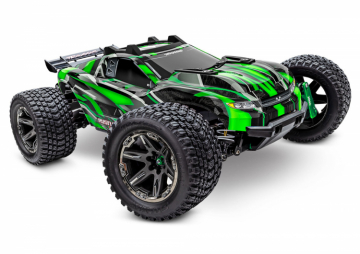 Rustler 4x4 Ultimate VXL 1/10 RTR TQ Grn i gruppen Fabrikat / T / Traxxas / Modeller hos Minicars Hobby Distribution AB (TRX67097-4-GRN)