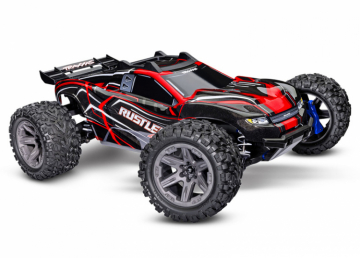 Rustler 4x4 BL-2s 1/10 RTR TQ Red in the group Brands / T / Traxxas / Models at Minicars Hobby Distribution AB (TRX67164-4-RED)