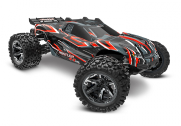 Rustler 4x4 VXL 1/10 RTR TQi TSM HD Red w/o Battery & Charger in the group Brands / T / Traxxas / Models at Minicars Hobby Distribution AB (TRX67376-4-RED)