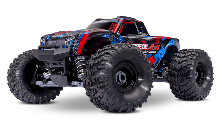 Stampede 4x4 1/10 HD VX3 BL 3S RTR Röd