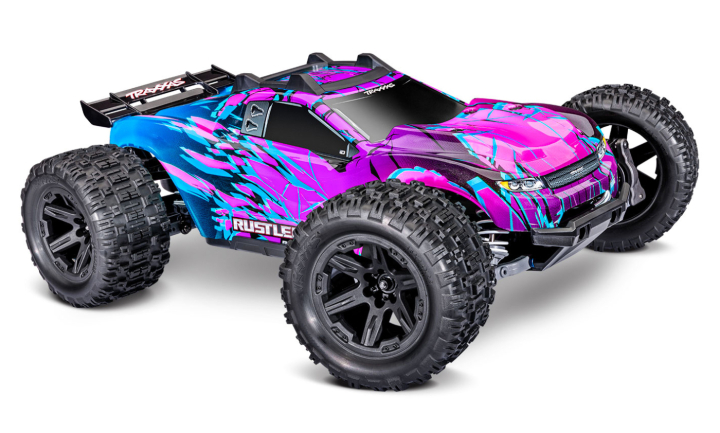 Rustler 4x4 1/10 HD VX3 BL 3S RTR Purple