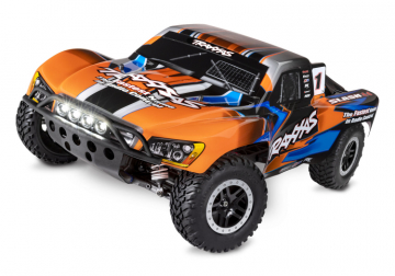 Slash 4x4 XL-5 1/10 RTR TQ Orange LED med Batt/Laddare i gruppen Fabrikat / T / Traxxas / Modeller hos Minicars Hobby Distribution AB (TRX68054-61-ORNG)