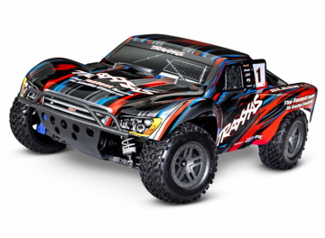 Slash 4x4 1/10 RTR TQ BL-2s Red in the group Brands / T / Traxxas / Models at Minicars Hobby Distribution AB (TRX68154-4-RED)