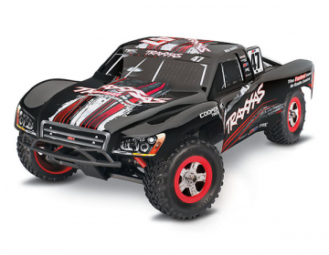 Slash 4x4 1/16 RTR TQ Black - With Batt/Charger in the group Brands / T / Traxxas / Models at Minicars Hobby Distribution AB (TRX70054-1-BLK)