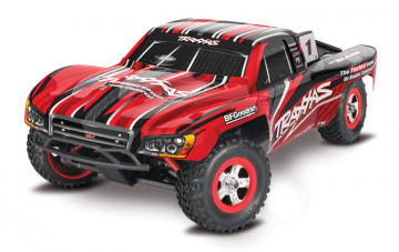 Slash 4x4 1/16 RTR TQ Red USB-C With Batt/Charger in the group Brands / T / Traxxas / Models at Minicars Hobby Distribution AB (TRX70054-8-RED)