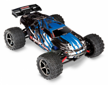 E-Revo 1/16 VXL 4WD RTR TQi TSM Blue - USB with Batt/Charger in the group Brands / T / Traxxas / Models at Minicars Hobby Distribution AB (TRX71076-8-BLUEX)