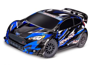 Ford Fiesta ST Rally 1/10 4WD TQ Blue BL-2S in the group Brands / T / Traxxas / Models at Minicars Hobby Distribution AB (TRX74154-4-BLUE)