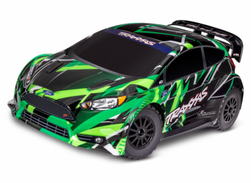 Ford Fiesta Rally 1/10 VXL 4WD RTR TQ Green in the group Brands / T / Traxxas / Models at Minicars Hobby Distribution AB (TRX74276-4-GRN)