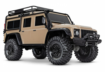 TRX-4 Scale & Trial Crawler Land Rover Defender Sand RTR* i gruppen Fabrikat / T / Traxxas / Modeller hos Minicars Hobby Distribution AB (TRX82056-4-SAND)