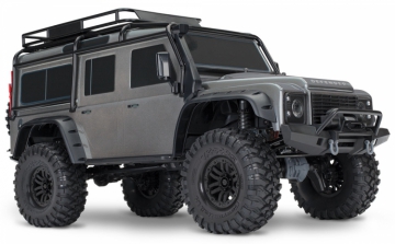 TRX-4 Scale & Trail Crawler Land Rover Defender Silver RTR i gruppen Fabrikat / T / Traxxas / Modeller hos Minicars Hobby Distribution AB (TRX82056-4)