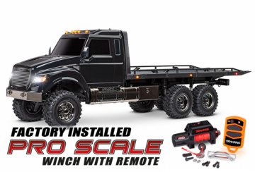 TRX-6 Ultimate RC Hauler 6x6 TQi Black with winch in the group Brands / T / Traxxas / Models at Minicars Hobby Distribution AB (TRX88086-84)