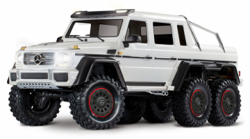 TRX-6 Mercedes-Benz G63 AMG 6X6 TQi 2.4G RTR White* in the group Brands / T / Traxxas / Models at Minicars Hobby Distribution AB (TRX88096-4-WHT)