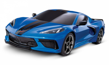 4-TEC 3.0 Chevrolet Corvette Stingray RTR Blue in the group Brands / T / Traxxas / Models at Minicars Hobby Distribution AB (TRX93054-4-BLUE)