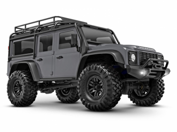 TRX-4M 1/18 Land Rover Defender Crawler Silver RTR i gruppen Fabrikat / T / Traxxas / Modeller hos Minicars Hobby Distribution AB (TRX97054-1-SLVR)