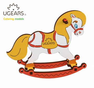 Ugears Gunghst - 4Kids* i gruppen Bygghobby / Byggsatser Tr & Metall / Trbyggsatser Mekaniska hos Minicars Hobby Distribution AB (UG10004)