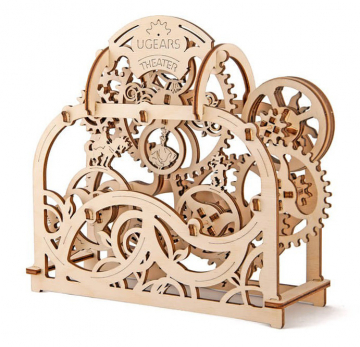 Ugears Theater in the group Build Hobby / Wood & Metal Models / Wooden Model Mechanical at Minicars Hobby Distribution AB (UG70002)
