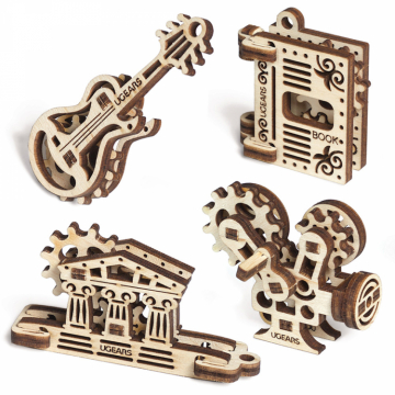 Ugears U-Fidget Ceation in the group Build Hobby / Wood & Metal Models / Wooden Model Mechanical at Minicars Hobby Distribution AB (UG70041)