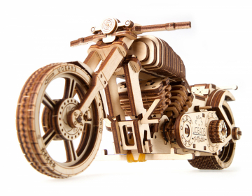 Ugears Bike VM-02 in the group Build Hobby / Wood & Metal Models / Wooden Model Mechanical at Minicars Hobby Distribution AB (UG70051)