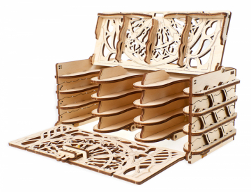 Ugears Card Holder in the group Build Hobby / Wood & Metal Models / Wooden Model Mechanical at Minicars Hobby Distribution AB (UG70068)
