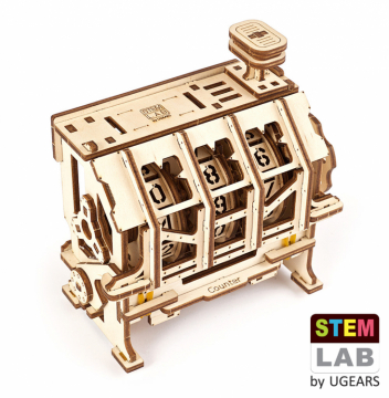 Ugears Counter STEM LAB in the group Build Hobby / Wood & Metal Models / Wooden Model Mechanical at Minicars Hobby Distribution AB (UG70130)