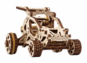 Ugears Desert Buggy in der Gruppe Baumaterialien / Holz- und Metallmodelle / Holzmodell mechanisch bei Minicars Hobby Distribution AB (UG70164)