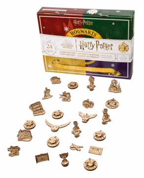 Ugears Harry Potter Adventskalendern i gruppen Bygghobby / Byggsatser Tr & Metall / Trbyggsatser Mekaniska hos Minicars Hobby Distribution AB (UG70188)
