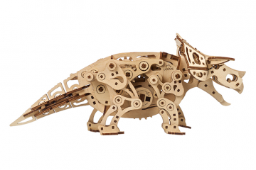 Ugears Triceratops in the group Build Hobby / Wood & Metal Models / Wooden Model Mechanical at Minicars Hobby Distribution AB (UG70211)