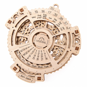 Ugears Date Navigator 2.0 in the group Build Hobby / Wood & Metal Models / Wooden Model Mechanical at Minicars Hobby Distribution AB (UG70218)