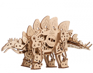 Ugears Stegosaurus i gruppen Bygghobby / Byggsatser Tr & Metall / Trbyggsatser Mekaniska hos Minicars Hobby Distribution AB (UG70222)