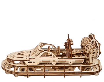 Ugears Rescue Hovercraft in the group Build Hobby / Wood & Metal Models / Wooden Model Mechanical at Minicars Hobby Distribution AB (UG70223)