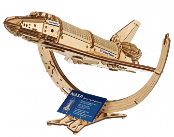 Ugears NASA Space Shuttle Discovery in the group Build Hobby / Wood & Metal Models / Wooden Model Mechanical at Minicars Hobby Distribution AB (UG70227)
